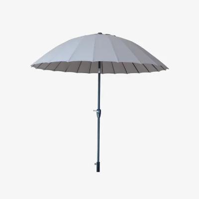 Atkin & Thyme Mikado Tilt and Crank 2.5m Parasol - Taupe