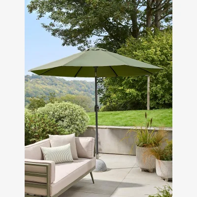Cox and Cox Arabelle Parasol - Olive