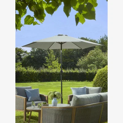 Cox and Cox Soneva Parasol - Taupe