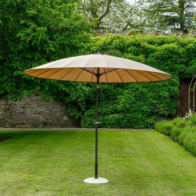 Cuckooland Geisha Garden Parasol in Taupe