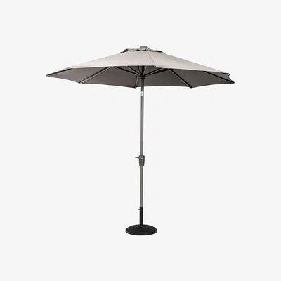 Cuckooland Elizabeth Aluminium Parasol in Grey - 3m