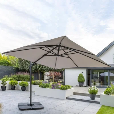 Cuckooland Royce Executive Cantilever Parasol - Taupe