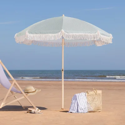 Christow Portable Tassel Parasol with Tilt - 2m