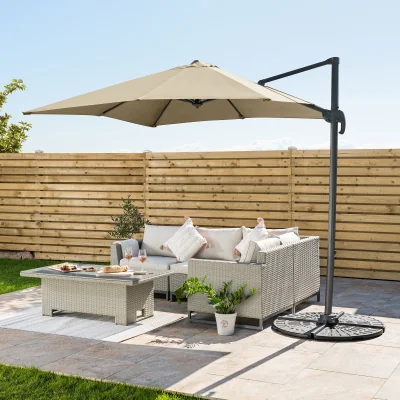 Christow Roma Cantilever Parasol - 2.5m