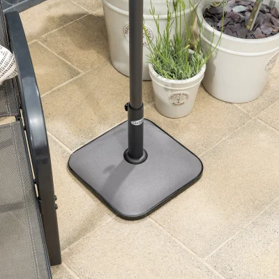 Christow Square Parasol Base - 11kg