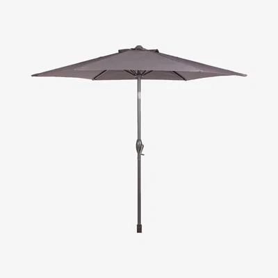 Dunelm Royal Craft Grey Crank and Tilt Parasol Grey