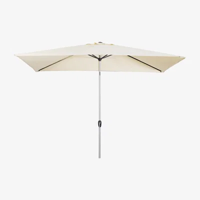 Dunelm Lecco 2 x 3m Parasol Cream