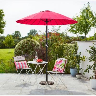 Dunelm 2m Fuschia Pink Shanghai Parasol