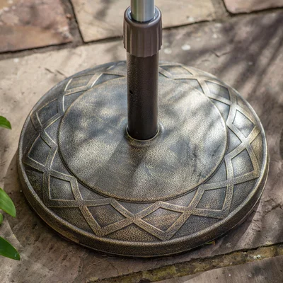 Dunelm Lecco Parasol Base Black