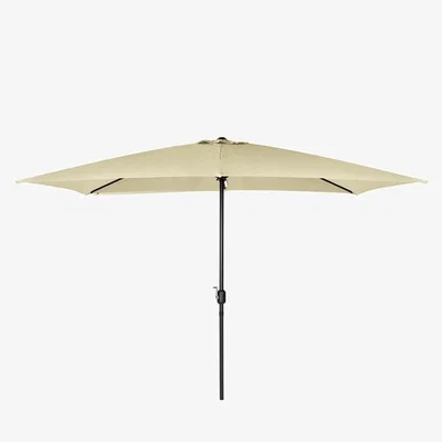 Dunelm 3m x 2m Beige Rectangular Parasol