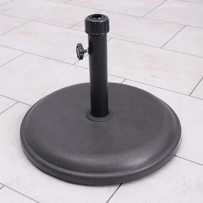 Dunelm A.Mir Round Garden Parasol Base, 16kg