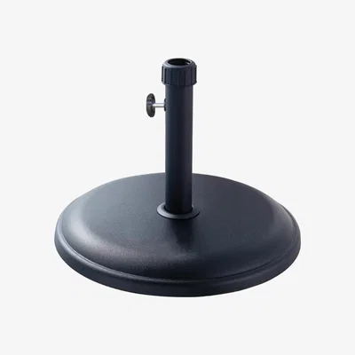 Dunelm Royal Craft Black Concrete Parasol Base Black