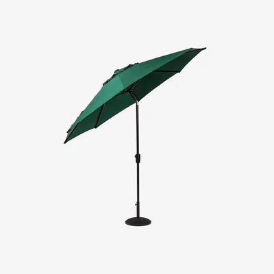 Dunelm 2.7m Elizabeth Parasol Green