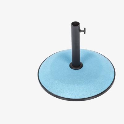 Furniture123 Parasol Base in Aqua Blue 15kg
