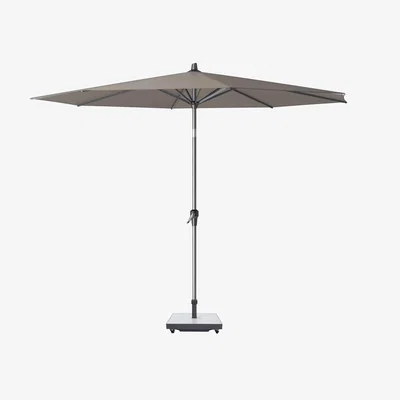 John Lewis Pacific Riva Premium Centre Pole Round Parasol, 3m, Taupe