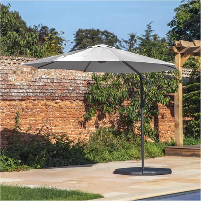 John Lewis Gallery Direct Brockton 3m Cantilevered Parasol