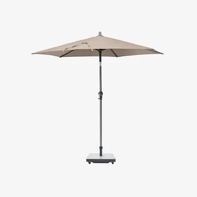 John Lewis Pacific Riva Centre Pole Round Parasol, 2.5m, Champagne