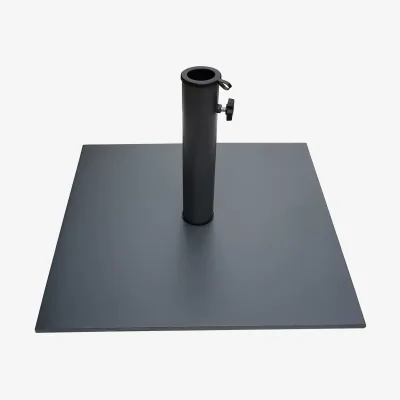 John Lewis John Lewis & Partners Parasol Square Base, 25kg, Black