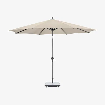 John Lewis Pacific Riva Centre Pole Round Parasol, 3m, Champagne