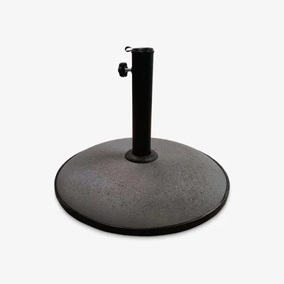 John Lewis John Lewis Parasol Round Base, 15kg, Grey