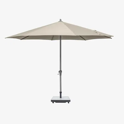 John Lewis Pacific Riva Centre Pole Round Parasol, 3.5m, Champagne