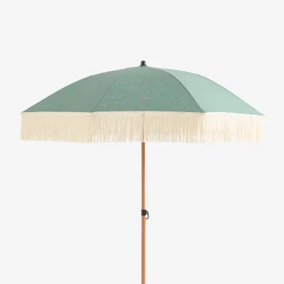 La Redoute Newara Floral Print Fringed Parasol