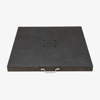La Redoute Arezzo Burnt Black Granite Cantilever Parasol Base 90kg