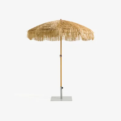 La Redoute Alata Fringed Parasol Garden Umbrella
