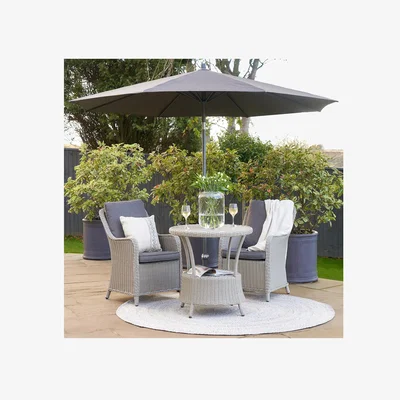 La Redoute Riva Premium Centre Pole Round Parasol 3m