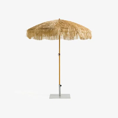La Redoute Alata Fringed Garden Parasol Umbrella