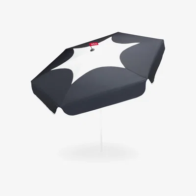 Made in Design Sunshady Parasol - / Ø 300 cm - Reclining by Fatboy Grey