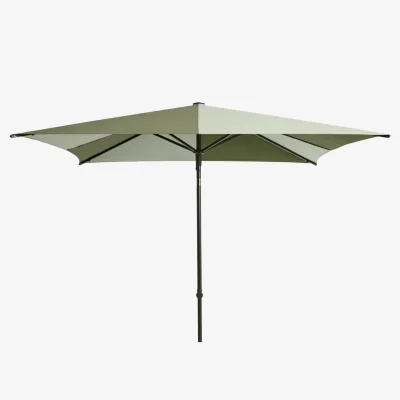 Nordic Nest HAY Terrazza Square parasol Green-dark green