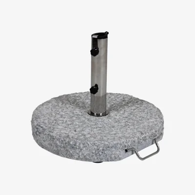 Nordic Nest 1898 Stenbro parasol base Grey 40 kg granite