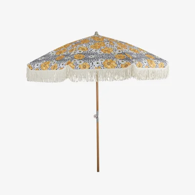Nordic Nest Brafab Gatsby parasol Buttercup dot Ø185 cm