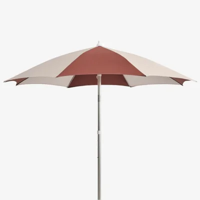 Nordic Nest HAY Terrazza Octagon parasol Off-white-burgundy