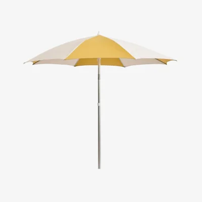 Nordic Nest HAY Terrazza Octagon parasol Off white-ochre