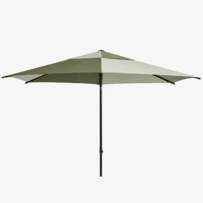 Nordic Nest HAY Terrazza Hexagon parasol Green-dark green