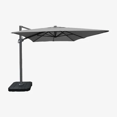 Olivia's Maze Atlas Cantilever Parasol Grey