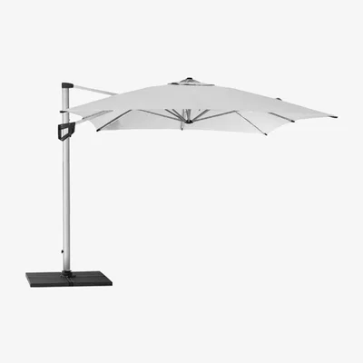 Olivia's Cane-line Hyde Luxe Hanging Parasol Silver