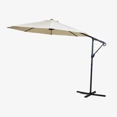Olivia's Gallery Outdoor Vivek 3m Cantilever Parasol Cream