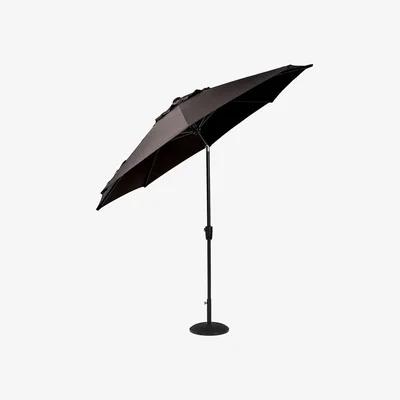 Downtown Norfolk Leisure Royce Elizabeth 3m Parasol and Cover - Grey