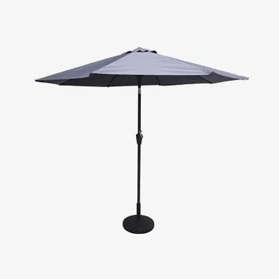 Downtown Elton 3m Grey Parasol