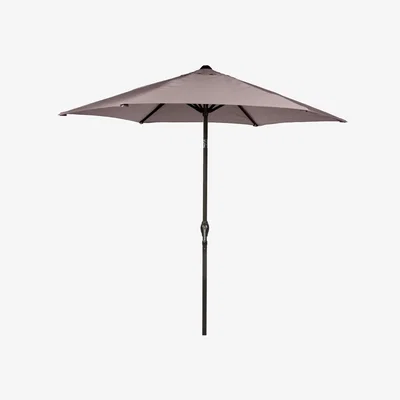 Downtown LG Outdoor Soleil 2.7m Crank and Tilt Parasol - Taupe