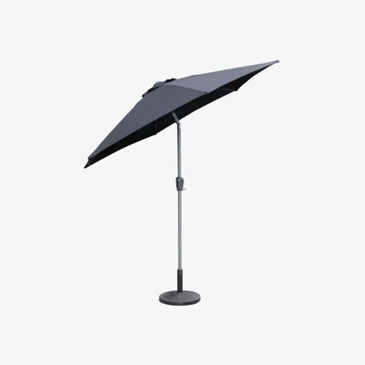 Downtown Katie Blake Sturdi 2.5m Crank Round Parasol Grey
