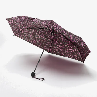 Oliver Bonas Pink & Green Abstract Animal Umbrella