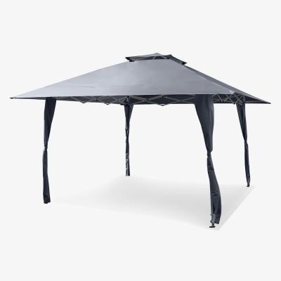 The Range Outdoor Gazebo Pop up Canopy Tent - Grey