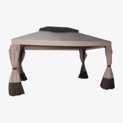 The Range Pop up Gazebo Patio Garden Party Tent - Neutral