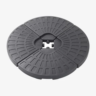 The Range Lifeideas HDPE Round Parasol Base - Black
