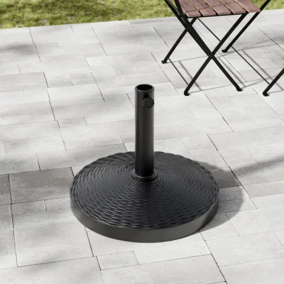 The Range Heavy Duty Resin Parasol Base - Black / A