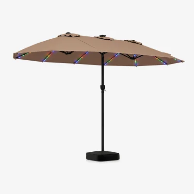 The Range Outdoor Patio Umbrella with Parasol Base